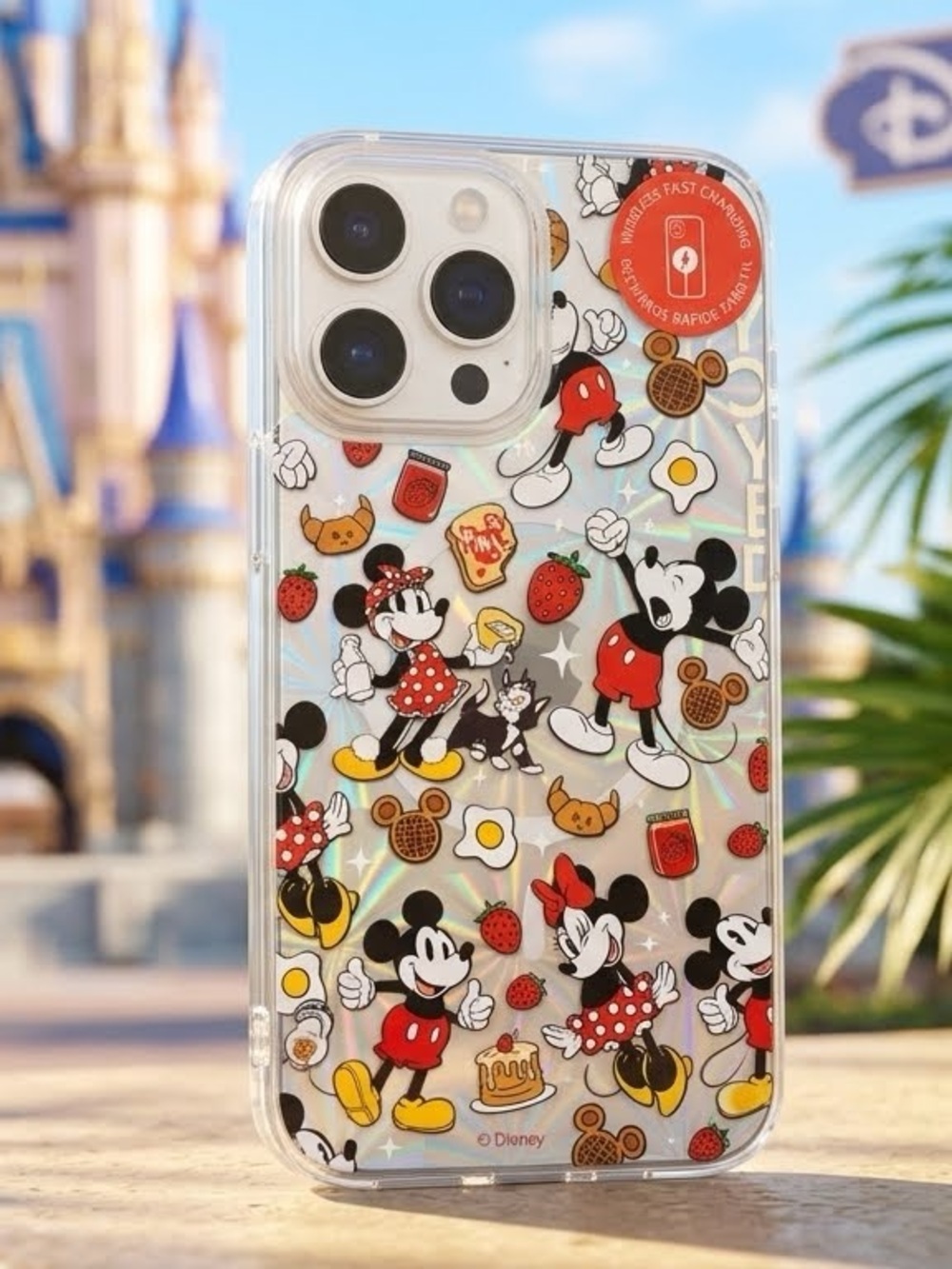 Disney Mickey & Minnie Friends iPhone 16 Pro Max Protective Case NWT